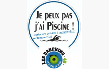 La rentrée des Dauphins - RDV à compter du 7 Septembre !!!