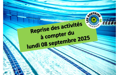 c'est la rentrée chez les Dauphins 